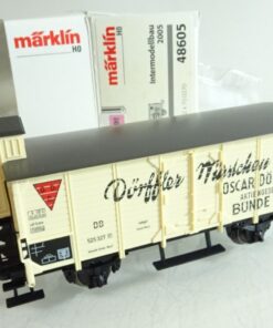 Märklin H0 48605 gedeckter Güterwagen Dörffler Würstchen der DB in OVP RR2801