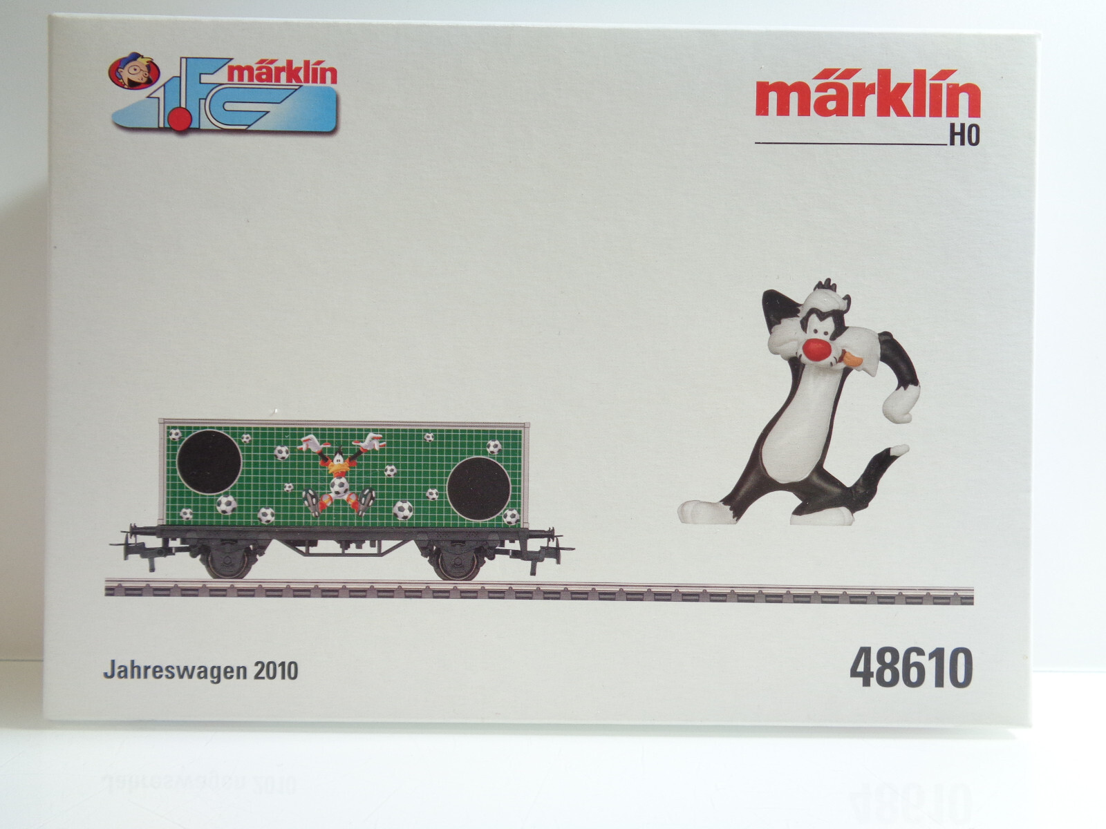 Märklin H0 48610 Jahreswagen 2010 Looney Tunes 1.FC Märklin in OVP C1132 – Bild 3