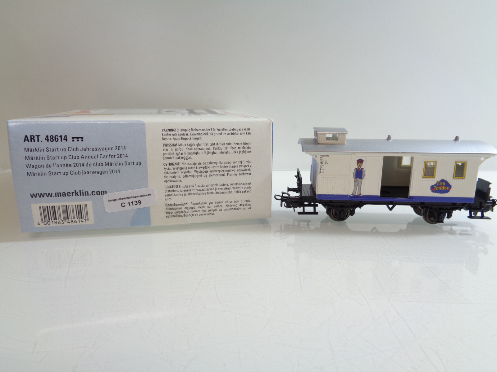 Märklin H0 48614 Märklin Start UP Club Jahreswagen 2014 in OVP C1139