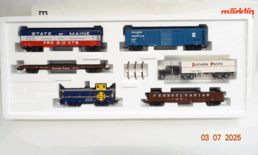 Märklin H0 4863 USA Güterwagen-Set 5tlg. No II in OVP JL1169