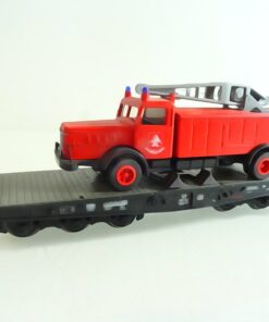 Märklin H0 48671 Schwerlast Flachwagen mit Bergekran RR2299 o.