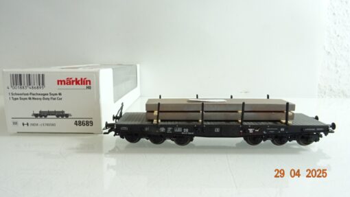 Märklin H0 48689 Schwerlastwagen mit Ladung der DB in OVP PR7288
