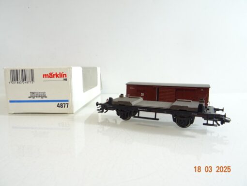 Märklin H0 4877 gedeckter Güterwagen der DR in OVP PR6625