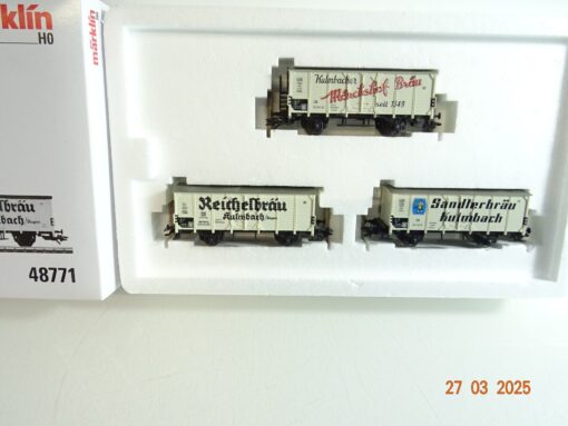 Märklin H0 48771 Bierwagen-Set Epoche III der DB in OVP PR6758
