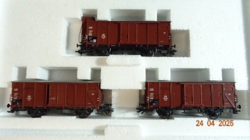 Märklin H0 48784 Wagen-Set gedeckte Güterwagen G 10 der DB in OVP PR7276 – Bild 3