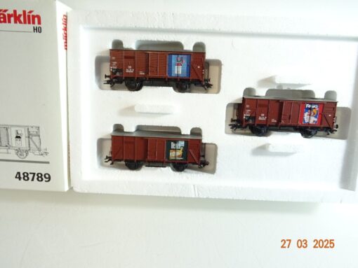 Märklin H0 48789 Wagen-Set Historische Marken der DB in OVP PR6757