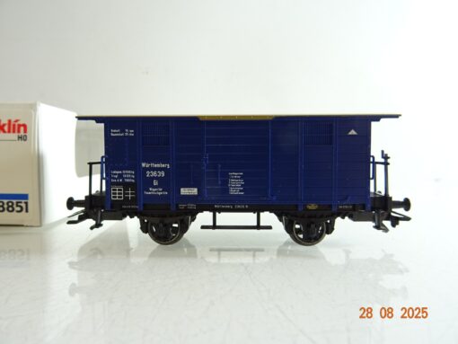 Märklin H0 48851 ged. Güterwagen für Feuerlöschgeräte Württemberg in OVP PR9926 – Bild 3