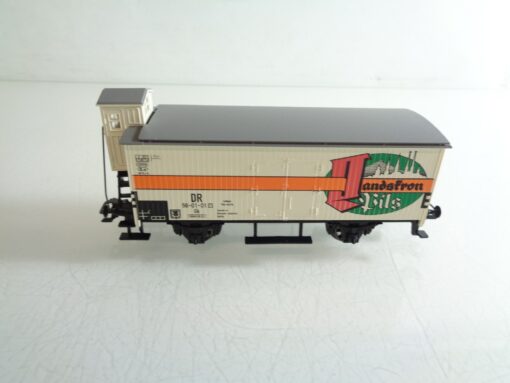 Märklin H0 4893 Bierwagen mit Bremserhaus  Landskron Pils der DB in OVP HS21 – Bild 3