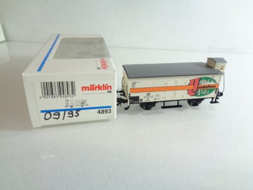 Märklin H0 4893 Bierwagen mit Bremserhaus  Landskron Pils der DB in OVP HS21