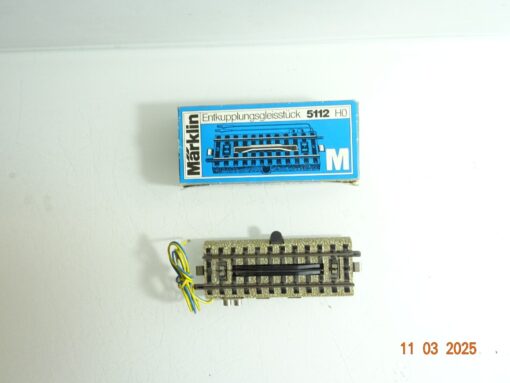 Märklin H0 5112 Entkupplungsgleis siehe Foto in OVP CK6551