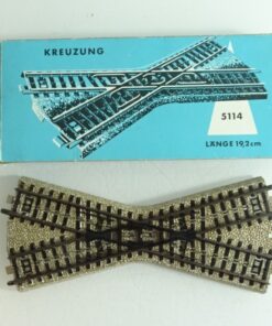 Märklin H0 5114 M-Gleis Kreuzung siehe Foto in OVP CK9322