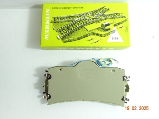 Märklin H0 5128 Doppelte Kreuzungsweiche siehe Foto in OVP CK6154 – Bild 3