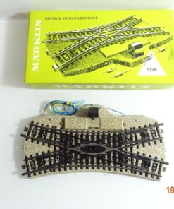 Märklin H0 5128 Doppelte Kreuzungsweiche siehe Foto in OVP CK6154