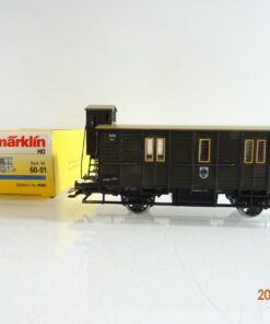 Märklin H0 60-01 Bahnpostwagen der K.P.E.V. in OVP PR6105