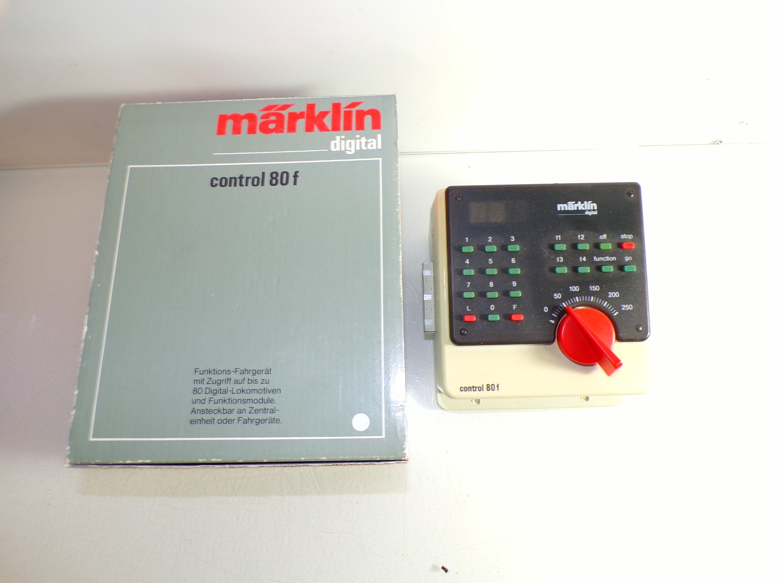 Märklin H0 6036 Universalfahrgerät Control 80 f siehe Foto in OVP PK2517