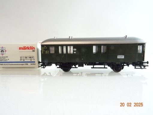 Märklin H0 63-07 Postmuseumswagen 1996 in OVP PR6120 – Bild 3