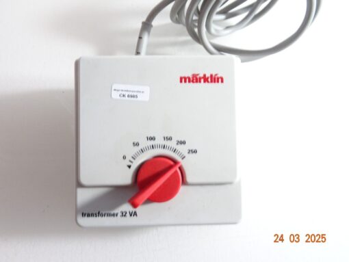 Märklin H0 6647 Transformator Trafo Fahrregler 230 V 32 VA siehe Foto CK6985 o.