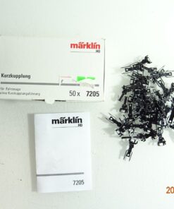 Märklin H0 7205 Kupplungen ca. 50 Stück siehe Foto in OVP CK6865