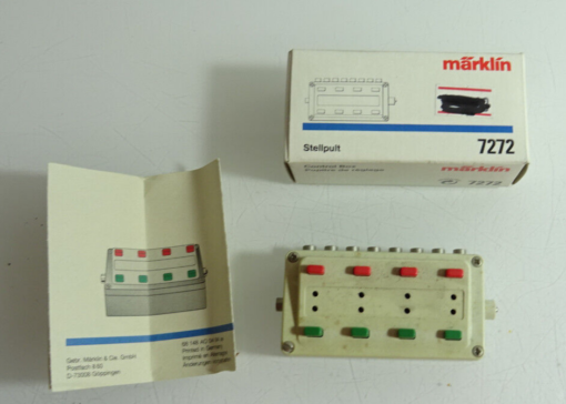 Märklin H0 7272 Stellpult siehe Foto in OVP CK859