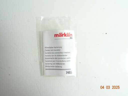 Märklin H0 74030 Mittelleiter Isolierung in OVP CK6378