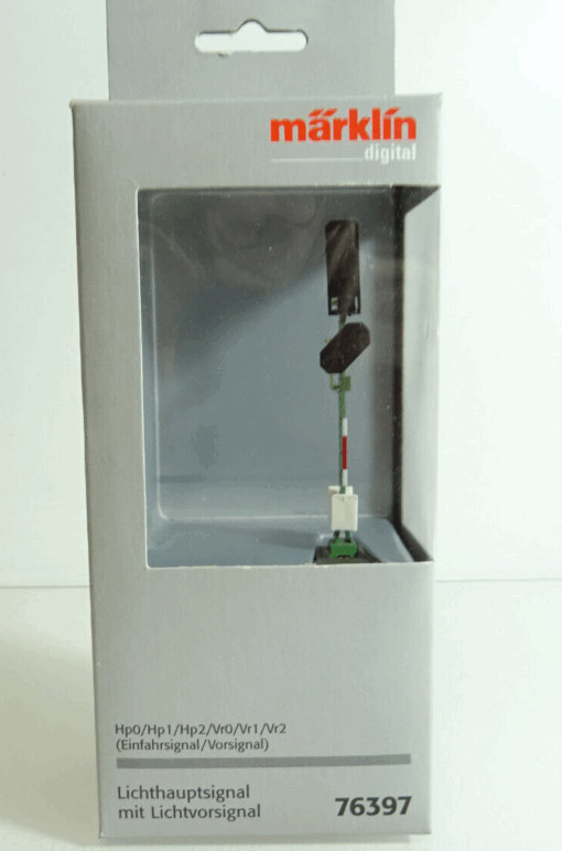 Märklin H0 76397 Lichthauptsignal m. Vorsig. neuwertig siehe Foto in OVP CK2211