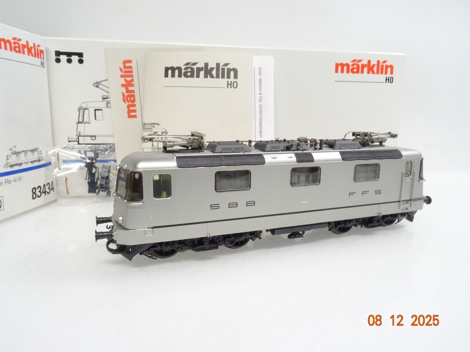 Märklin H0 83434 Schweiz E-Lok Re 4/4 der SBB Delta Digital in OVP JL4912