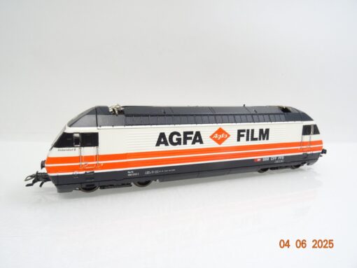 Märklin H0 83463 Schweiz E-Lok 460 011-5 Agfa-Film der SBB Delta in OVP JL903 – Bild 3