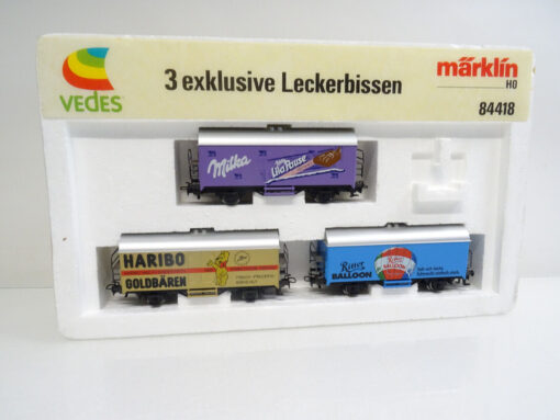 Märklin H0 84418 Kühlwagen-Set 3tlg. 3 exkl. Leckerbissen in OVP LE4279