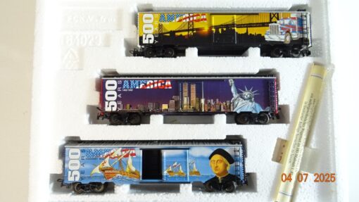 Märklin H0 84564 Special Box Car Set 3 tlg. USA in OVP PR8860 – Bild 3