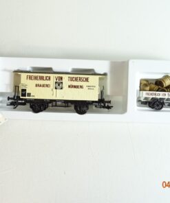 Märklin H0 94059 Bierwagen u. LKW mit Fässer der K.Bay.Sts.B.  in OVP PR6309
