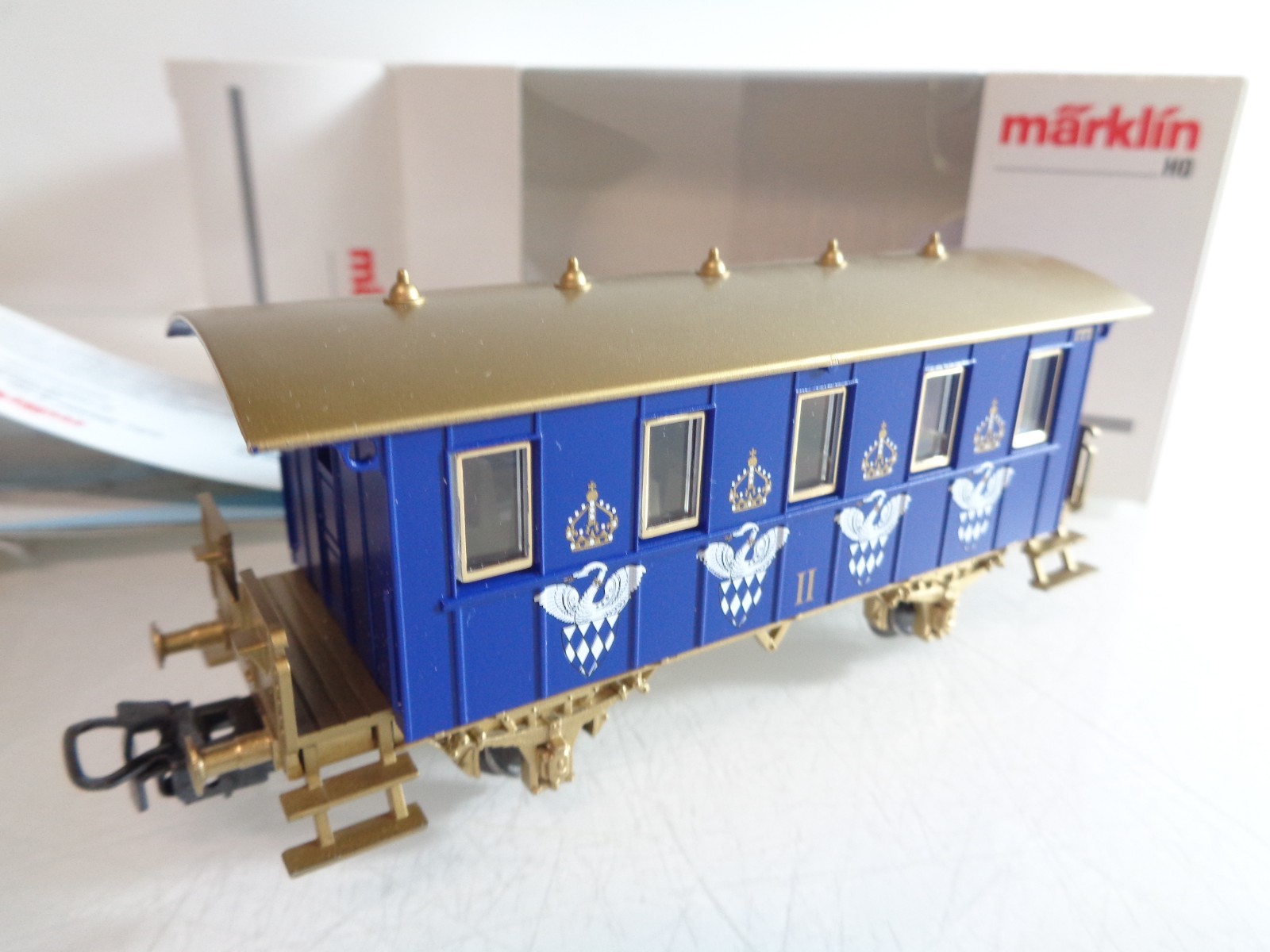 Märklin H0 94214 König Ludwig Zug Personenwagen in OVP RR4852 – Bild 3