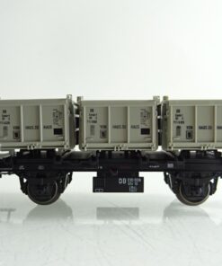 Märklin H0 Behältertragwagen von Haus zu Haus der DB PR8418 o.
