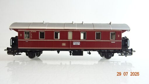 Märklin H0 Donnerbüchse rot 2.Kl. der DB PR9286 o.