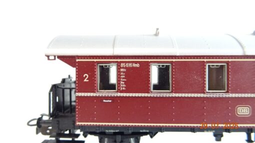 Märklin H0 Donnerbüchse rot 2.Kl. der DB PR9288 o. – Bild 3