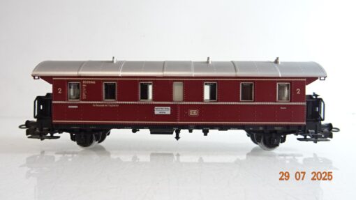 Märklin H0 Donnerbüchse rot 2.Kl. der DB PR9288 o. – Bild 4