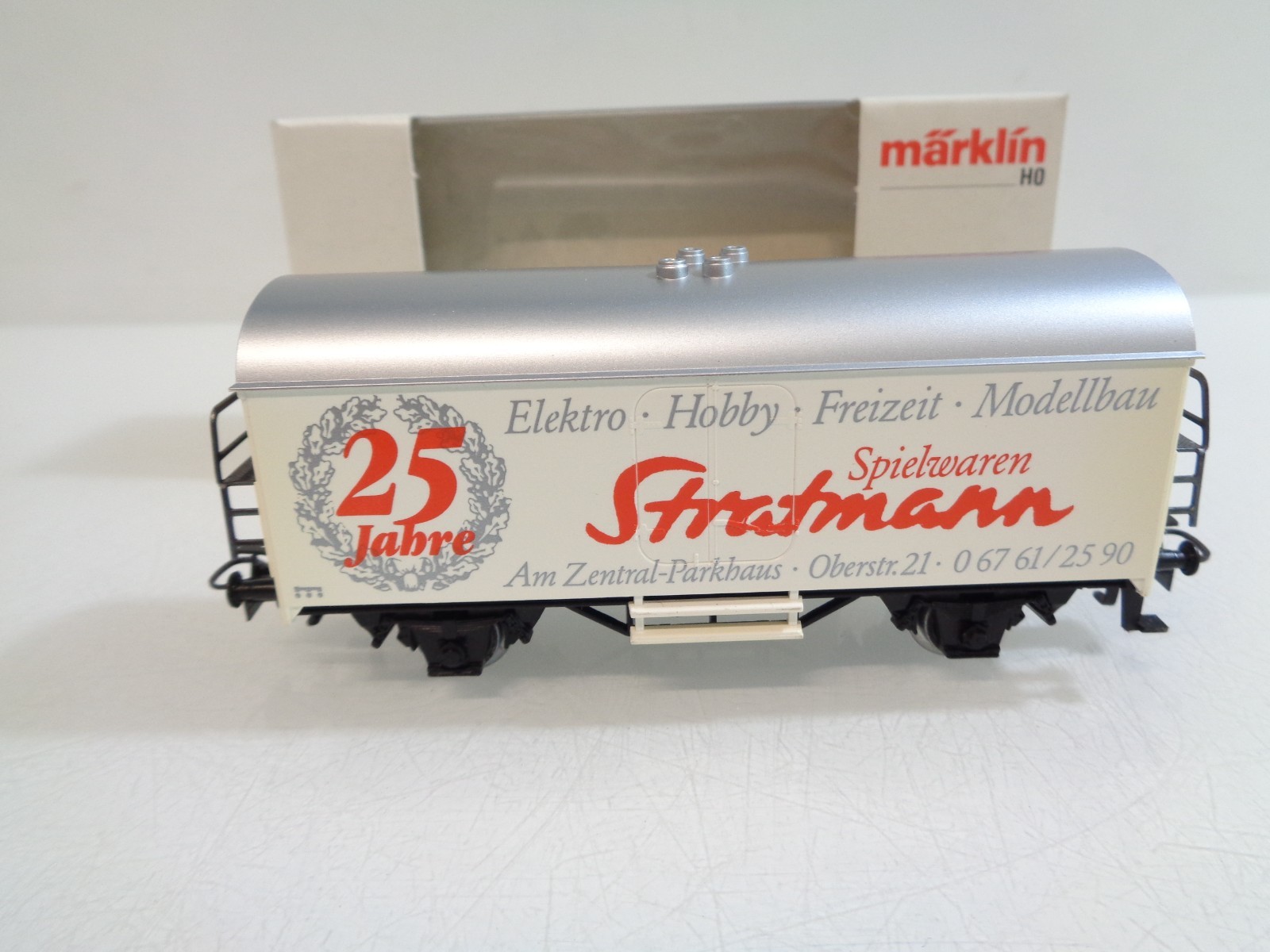 Märklin H0 Güterwagen 650 Jahre Simmern Hunsrück Stratmann in OVP RR5635 – Bild 3