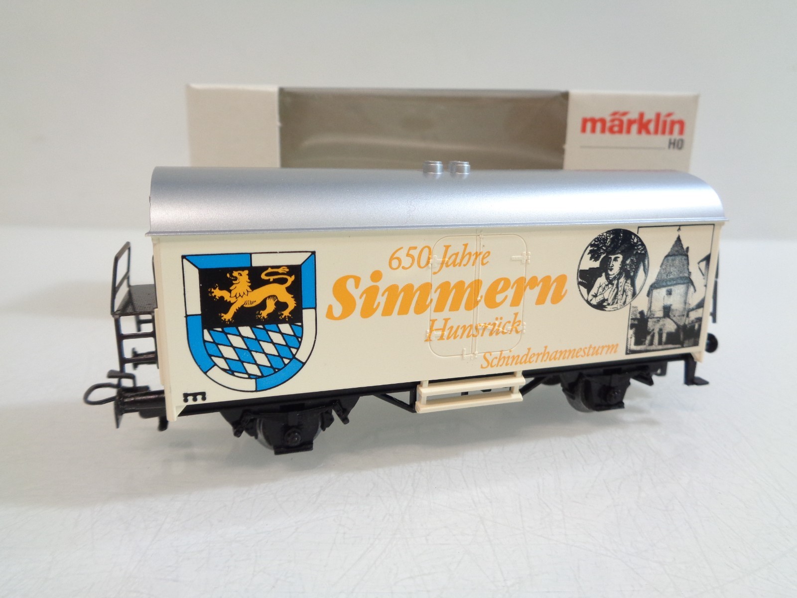 Märklin H0 Güterwagen 650 Jahre Simmern Hunsrück Stratmann in OVP RR5635
