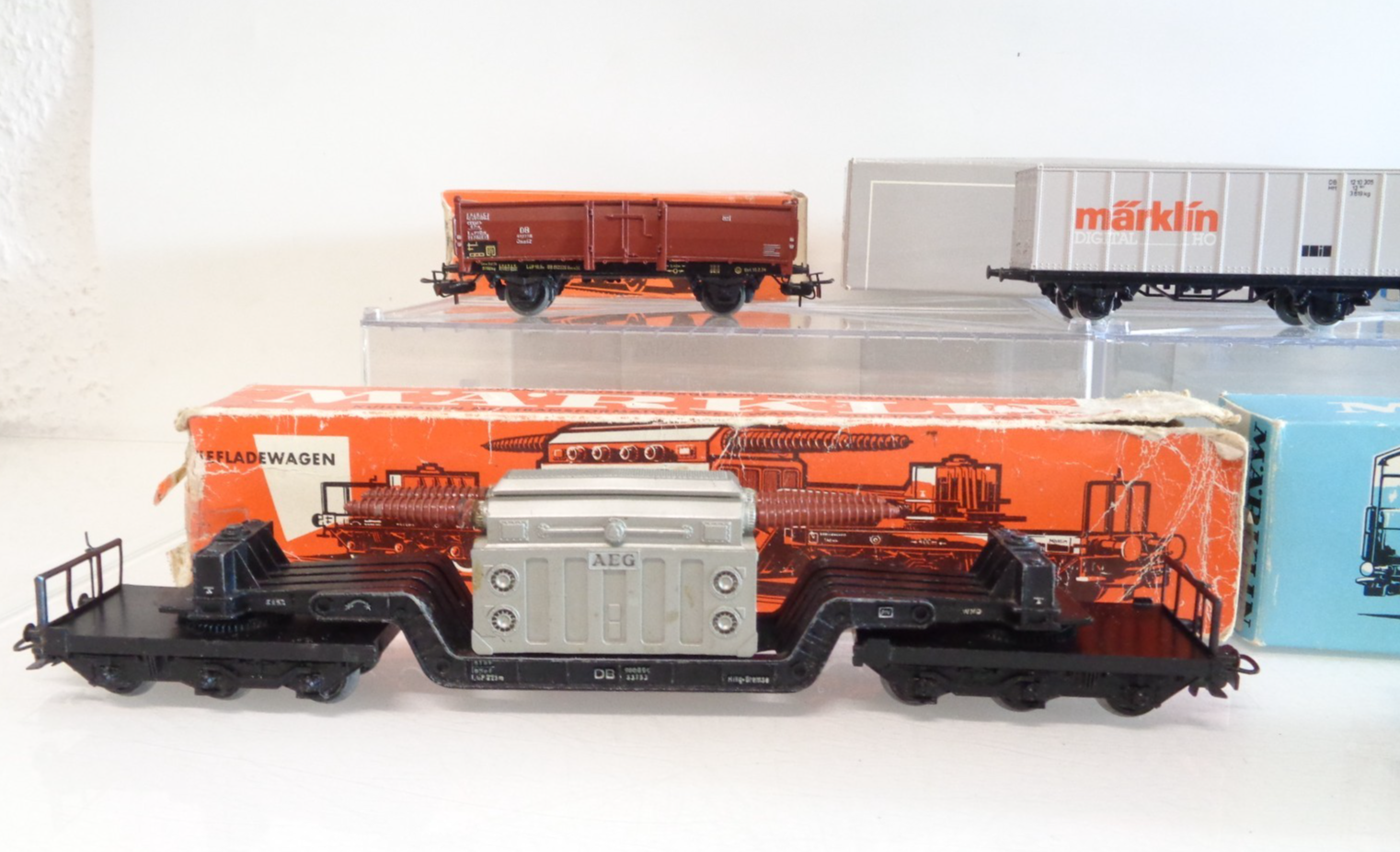 Märklin H0 Güterwagen 7 Stk. der DB  in OVP BH849 – Bild 3