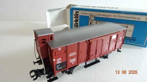 Märklin H0 Güterwagen mit Bremserhaus 141168 Kassel der DR in EVP RR2848