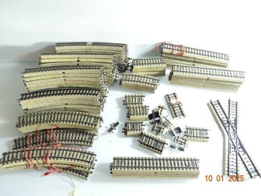 Märklin H0 Konvolut M-Gleis ca. 100tlg. siehe Foto CK5268 o.