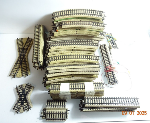 Märklin H0 Konvolut M-Gleis ca. 120tlg. siehe Foto CK5245 o.