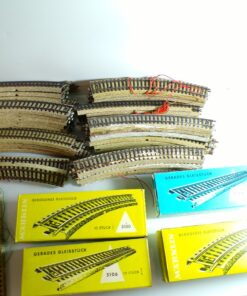 Märklin H0 Konvolut M-Gleis gebogen ca. 100 tlg. siehe Foto PK2594 o.