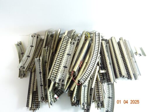 Märklin H0 Konvolut M-Gleis gebogen ca. 90tlg. siehe Foto CK7146 o. – Bild 3