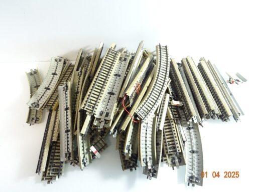 Märklin H0 Konvolut M-Gleis gebogen ca. 90tlg. siehe Foto CK7146 o.