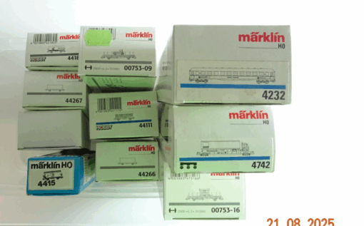 Märklin H0 Leerverpackung 10 Stück siehe Foto PK704