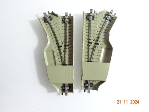 Märklin H0 M-Gleise 5122 5123 Handweichenpaar siehe Foto CK4266 o. – Bild 3