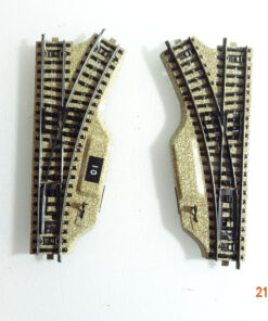 Märklin H0 M-Gleise 5122 5123 Handweichenpaar siehe Foto CK4266 o.