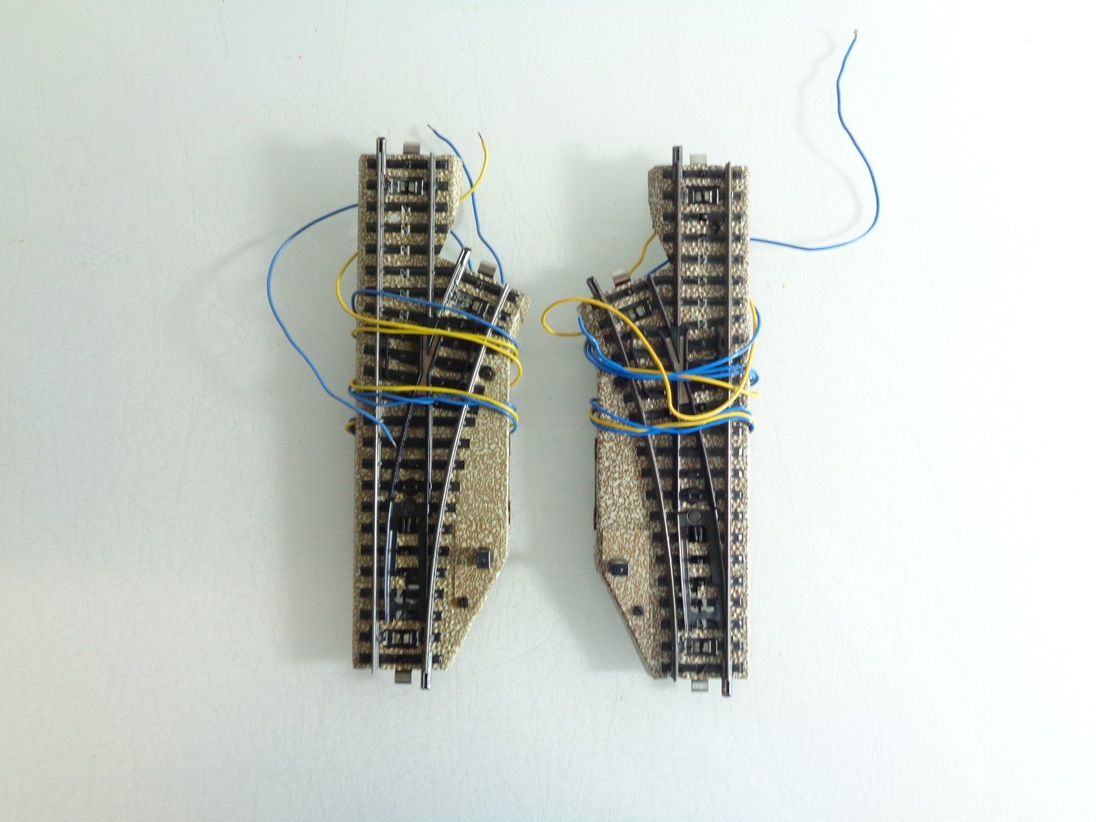 Märklin H0 M-Gleise 5138 5139 Elektro. Weichenpaar siehe Foto PK2093 o.