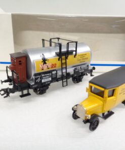 Märklin H0 Museum 1995 Gentner/Nigrip 22 mit LKW in OVP RR4848