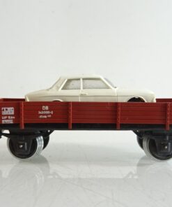 Märklin H0 Niederbordwagen mit Auto der DB PR9372 o.